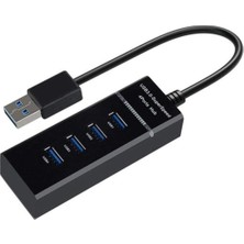 Alfais 4360 4 Port USB 3.0 Hub Switch Adaptör Çoklayıcı Yüksek Veri Aktarım Hızı