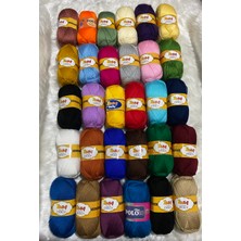 Tunç Patik Ipi  30 Lu  Set Karışık  Renkler  Dolly