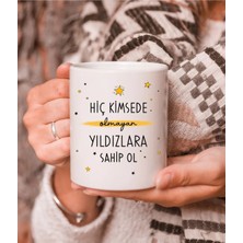 Mio Life Küçük Prens Beyaz Kupa Bardak