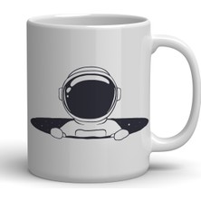 Mio Life Uzay Temalı Astronot Baskılı Kupa