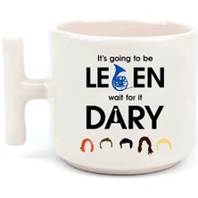 Mio Life How I Met Your Mother Himym Tasarımlı El Yapımı T Kulplu Fincan