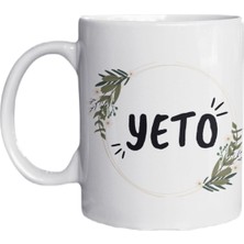 Mio Life Yeto Yazılı Eğlenceli Özel Tasarım Baskılı Kupa Bardak Komik Kupa Bardak 105