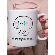 Mio Life Incinmişsin Dedi Mood Cat Baskılı Kupa Bardak