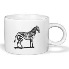 Mio Life El Yapımı Black Animal Kahve Fincanı Espresso Fincanı Duble Türk Kahve Fincanı 150 ml