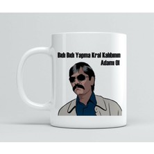 Mio Life Baskılı Kupa Bardak Pala Bıdı Bıdı Yapma Kral