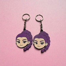 3D Tasarım Anahtarlık K Pop Demon Hunters Rumi (2ADET)