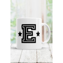 Mio Life E Harfi Baskılı Kupa Bardak