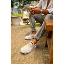 Sb Shopping CH173 Kbt Velluto Erkek Ayakkabı Beyaz