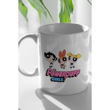 Mio Life Powerpuff Girls Baskılı Beyaz Kupa Bardak