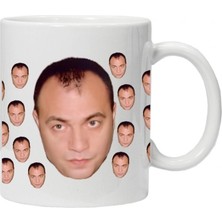 Mio Life Kurtlar Vadisi Çakır Baskılı Beyaz Kupa Bardak