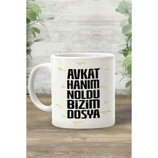 Mio Life Avukat Hanım Adalet Meslek Kupa Bardak