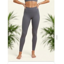 Trend Dokunuş Fitilli Şardonlu Yüksek Bel Tayt