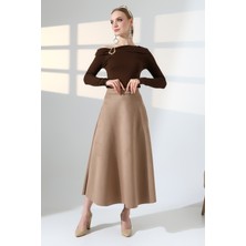 Lubiti Süet Etek Uzun Çan/mevlana Model