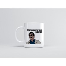 Mio Life E Biz Boşunamı Burdayız Babayiğit Baskılı Kupa Bardak