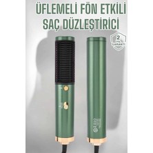 Epilons Üflemeli Fön Tarak Düzleştirici Seramik Kaplama Elektriklenme Karşıtı