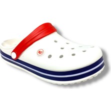 Twingo 214 Kadın Erkek Cross Anatomik Comfort Unisex Beyaz Kırmızı Terlik