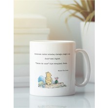 Mio Life Beyaz Kupa Bardak Winnie Dostluk Arkadaşlık Kardeşlik