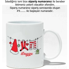 Mio Life Yılbaşı Kişiye Özel Merry Christmas Hediyelik Kupa Bardak