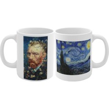 Mio Life Vincent Van Gogh Yıldızlı Gece Baskılı Kupa Bardak