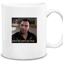 Mio Life Kurtlar Vadisi Memati Şaka Lan Şaka Gül Diye Kupa Bardak