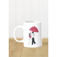 Mio Life Sevgililer Günü Kupa Bardak Hediyelik 14 Şubat Bardak