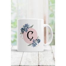 Mio Life Beyaz Ç Harfi Baskılı Kupa Bardak