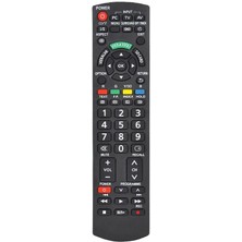 Wellhise Panasonic Tv Viera LCD LED Tv Kumandası Panasonic Tv Tüm Modellere Uyumlu Evrensel Kumanda