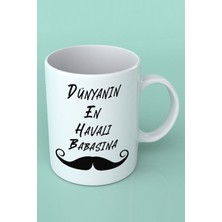 Mio Life Dünyanın En Havalı Babasına Baskılı Porselen Kupa