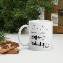 Mio Life Turgut Uyar Göge Bakalım Baskılı Kupa Bardak