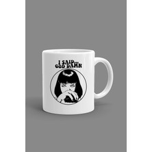 Mio Life Pulp Fiction Baskılı Porselen Kupa