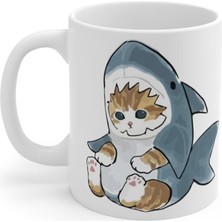 Mio Life Köpekbalığı Baskılı Kupa Bardak