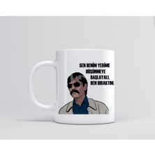 Mio Life Beyaz Sen Benim Yerime Düşünmeye Başlayalı Ben Bıraktım Baskılı Kupa Bardak