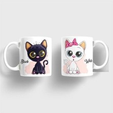 Mio Life Çift Sevgili Aşık Arkadaş Kupa Bardak 2 Adet