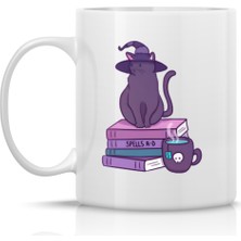 Mio Life The Books And Cat Kitaplar ve Kedi Kupa Bardak