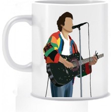 Mio Life Beyaz Harry Styles Baskılı Kupa Bardak