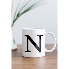 Mio Life N Harfi Baskılı Kupa Bardak