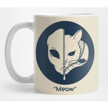 Mio Life Fe-Lying The Alien Cat Kupa Bardak