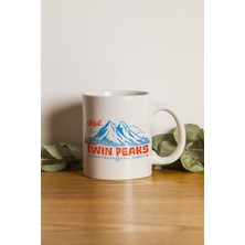 Mio Life Porselen - Iqra - Visit Twin Peaks Motto Kupa Bardak. .
