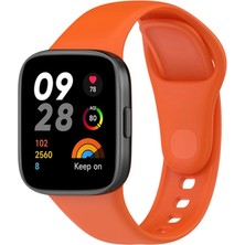 Pazarcan Redmi Watch 3 Klasik Kordon - Turuncu