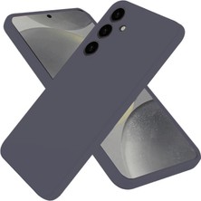 Pazarcan Samsung Galaxy A56 Kılıf First Silikon - Gri