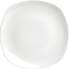 Porland 04A+P014855 Square Yemek Tabağı, Porselen