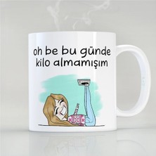 Mio Life Oh Be Karikatür Kız Özel Tasarım Kupa Bardak