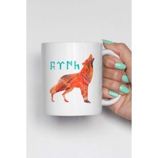 Mio Life Göktürk Alfabesi Kurt Türk Özel Tasarım Kupa