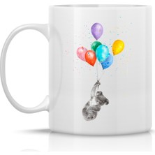 Mio Life Sevimli Koala ve Balonlar Kupa Bardak