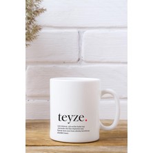 Mio Life Teyze Tanımlı Kupa Bardak