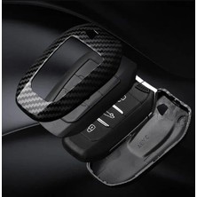 Stilix Garage Toyota Proace City Karbon Anahtar Koruma Kılıfı Anahtarsız Çalıştırmaya Uygundur 4. Resimi Inceleyin