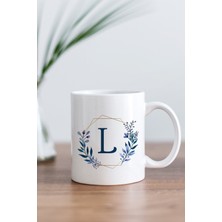 Mio Life L Harfi Baskılı Kupa Bardak