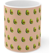 Mio Life Avakado Baskılı Kupa Bardak