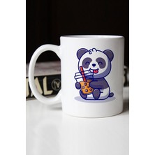 Mio Life Minik Panda Baskılı Kupa Bardak M4K969