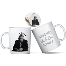 Mio Life Memati Seni Hiç Alakadar Etmez Baskılı Kupa & Kupa Altlığı